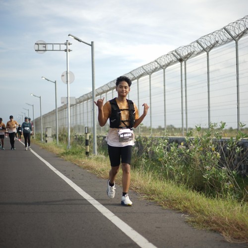 Race photo from KEDIRI HALF MARATHON 2026