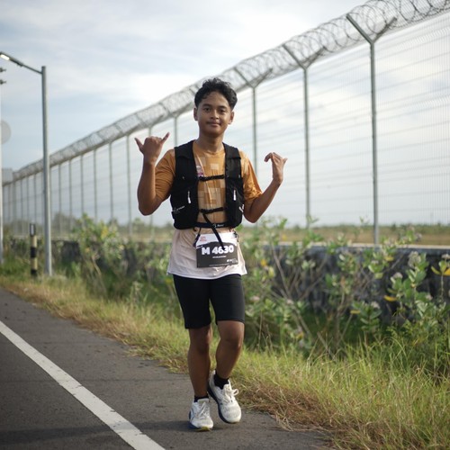 Race photo from KEDIRI HALF MARATHON 2026