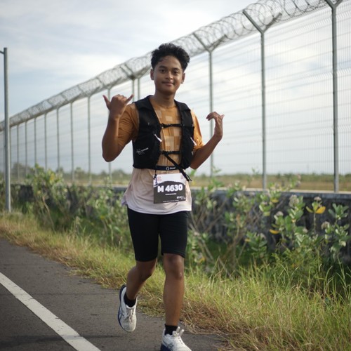 Race photo from KEDIRI HALF MARATHON 2026