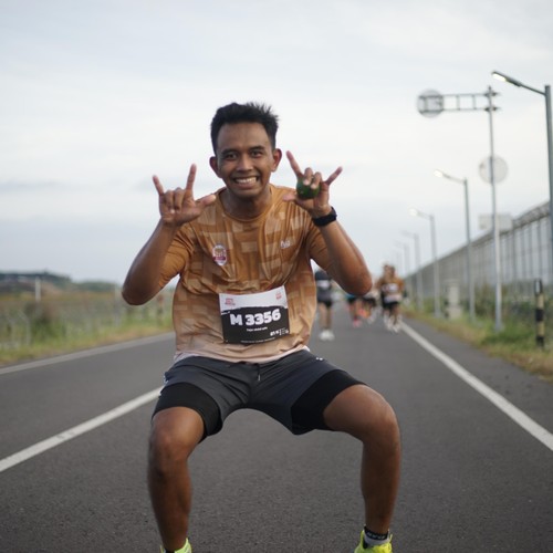 Race photo from KEDIRI HALF MARATHON 2026