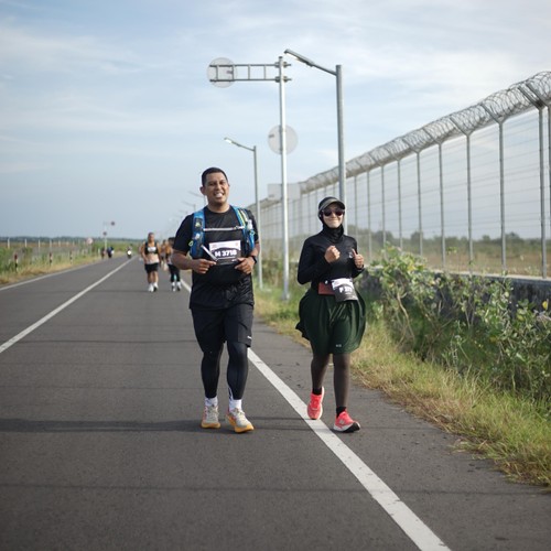 Race photo from KEDIRI HALF MARATHON 2026
