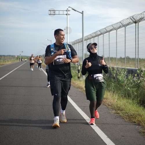 Race photo from KEDIRI HALF MARATHON 2026