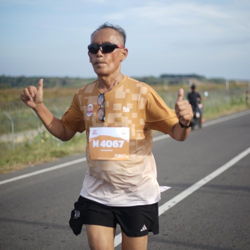 Race photo from KEDIRI HALF MARATHON 2026