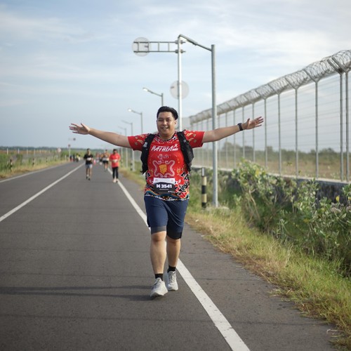 Race photo from KEDIRI HALF MARATHON 2026