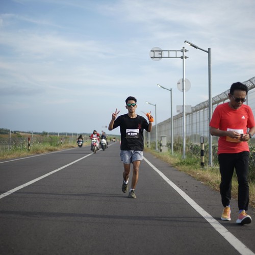 Race photo from KEDIRI HALF MARATHON 2026