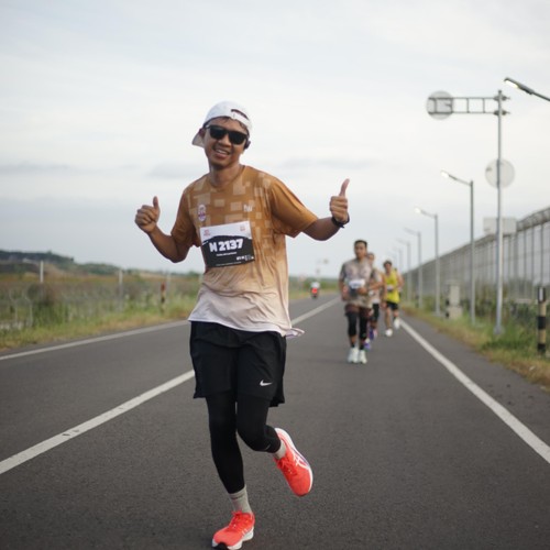 Race photo from KEDIRI HALF MARATHON 2026