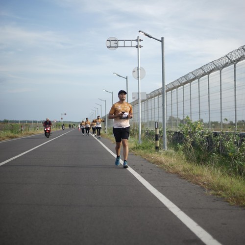 Race photo from KEDIRI HALF MARATHON 2026