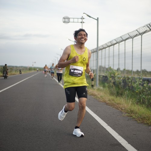 Race photo from KEDIRI HALF MARATHON 2026