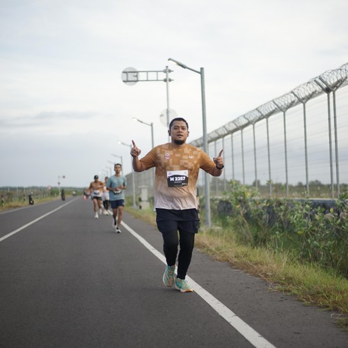 Race photo from KEDIRI HALF MARATHON 2026