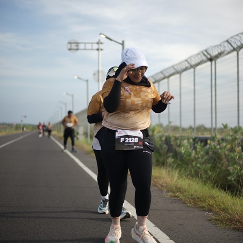 Race photo from KEDIRI HALF MARATHON 2026