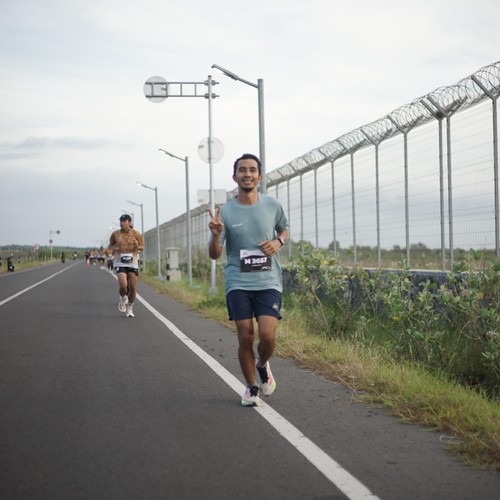 Race photo from KEDIRI HALF MARATHON 2026