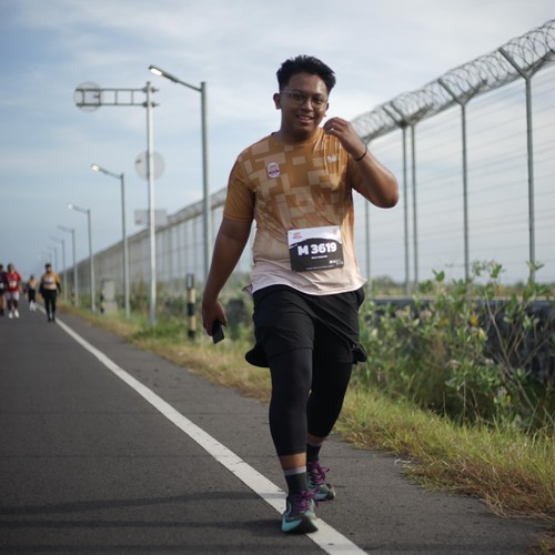 Race photo from KEDIRI HALF MARATHON 2026