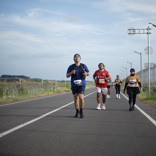 Race photo from KEDIRI HALF MARATHON 2026