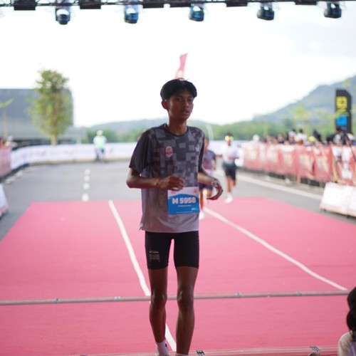 Race photo from KEDIRI HALF MARATHON 2026