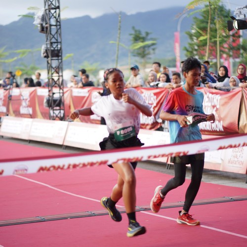 Race photo from KEDIRI HALF MARATHON 2026