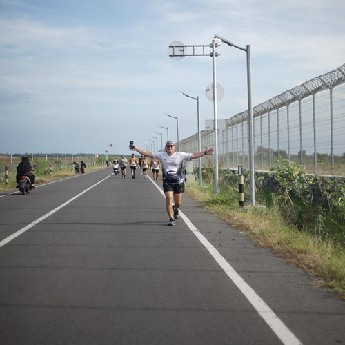 Race photo from KEDIRI HALF MARATHON 2026