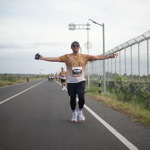 Race photo from KEDIRI HALF MARATHON 2026