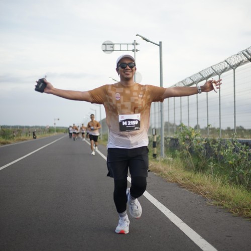 Race photo from KEDIRI HALF MARATHON 2026