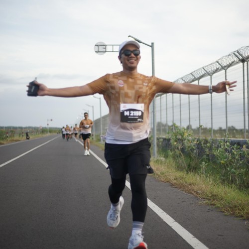 Race photo from KEDIRI HALF MARATHON 2026