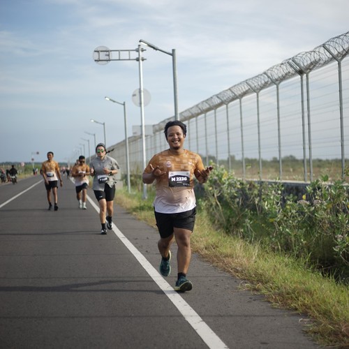 Race photo from KEDIRI HALF MARATHON 2026