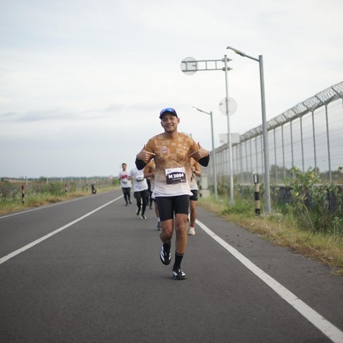 Race photo from KEDIRI HALF MARATHON 2026