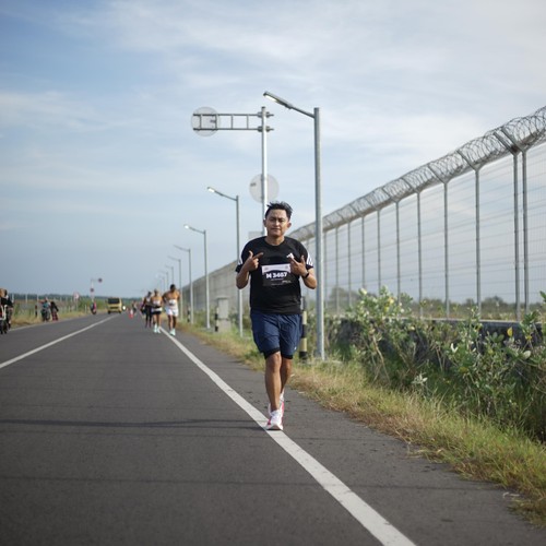 Race photo from KEDIRI HALF MARATHON 2026