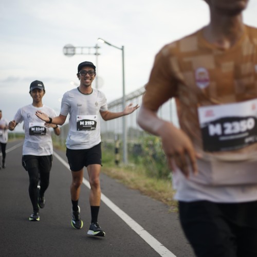 Race photo from KEDIRI HALF MARATHON 2026