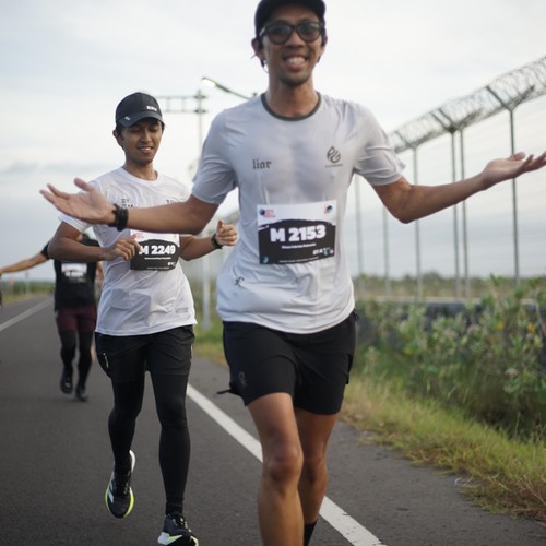 Race photo from KEDIRI HALF MARATHON 2026