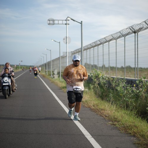 Race photo from KEDIRI HALF MARATHON 2026
