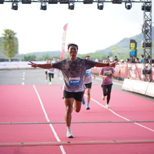 Race photo from KEDIRI HALF MARATHON 2026