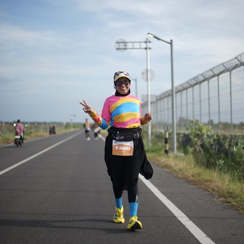 Race photo from KEDIRI HALF MARATHON 2026