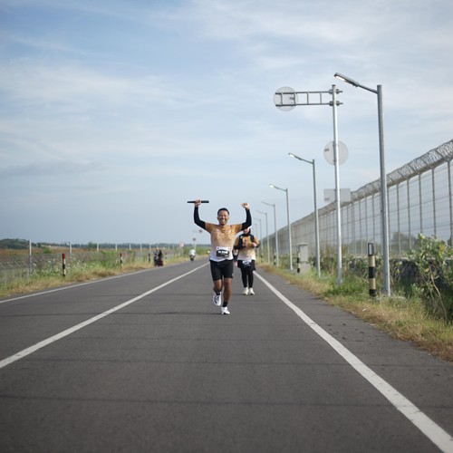 Race photo from KEDIRI HALF MARATHON 2026
