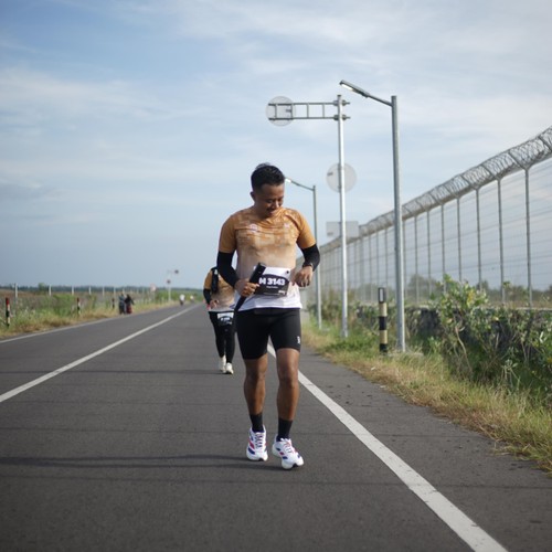 Race photo from KEDIRI HALF MARATHON 2026