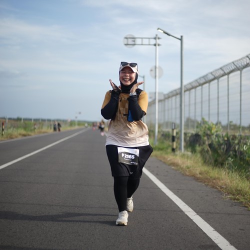 Race photo from KEDIRI HALF MARATHON 2026