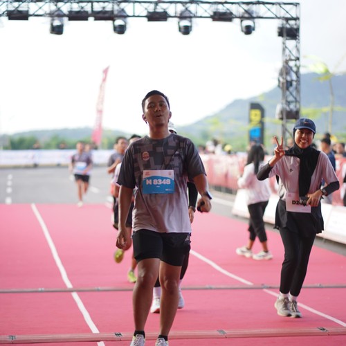 Race photo from KEDIRI HALF MARATHON 2026