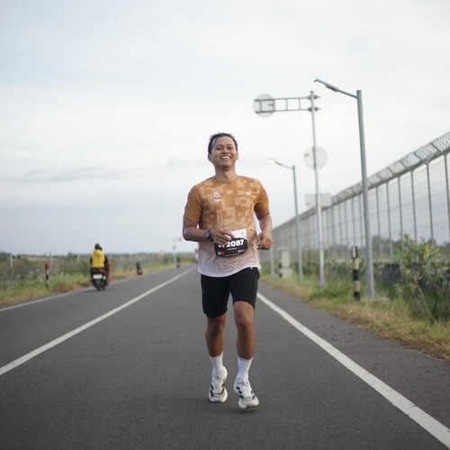 Race photo from KEDIRI HALF MARATHON 2026