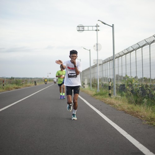 Race photo from KEDIRI HALF MARATHON 2026