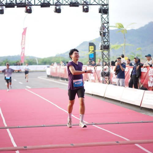 Race photo from KEDIRI HALF MARATHON 2026