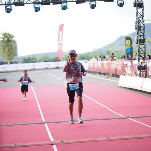 Race photo from KEDIRI HALF MARATHON 2026