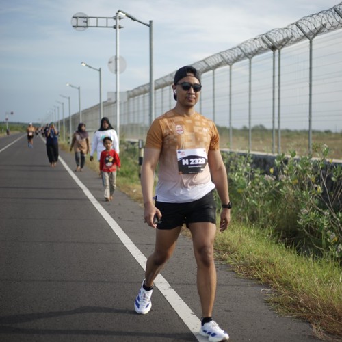 Race photo from KEDIRI HALF MARATHON 2026