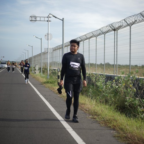Race photo from KEDIRI HALF MARATHON 2026