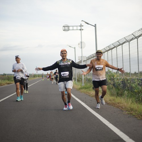 Race photo from KEDIRI HALF MARATHON 2026