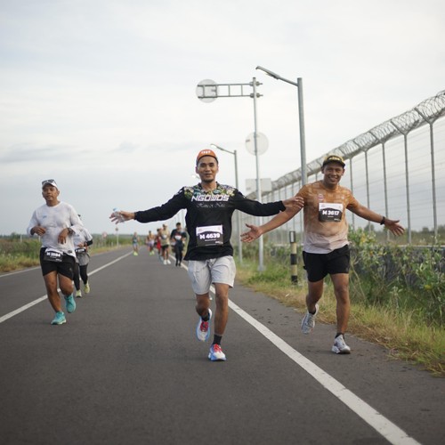 Race photo from KEDIRI HALF MARATHON 2026