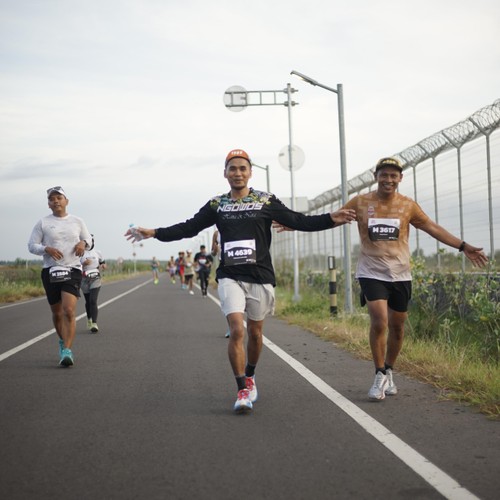 Race photo from KEDIRI HALF MARATHON 2026