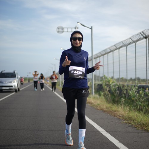 Race photo from KEDIRI HALF MARATHON 2026