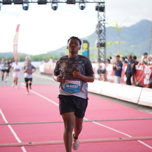 Race photo from KEDIRI HALF MARATHON 2026