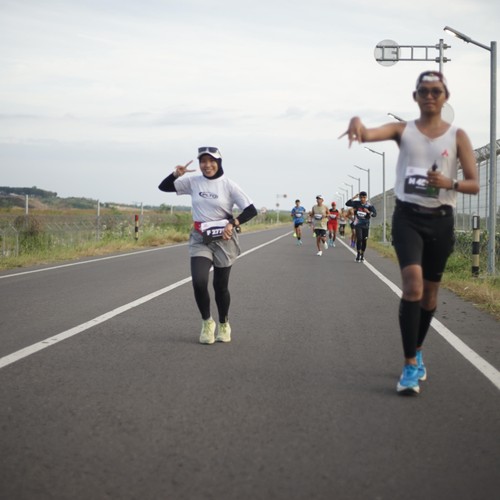 Race photo from KEDIRI HALF MARATHON 2026