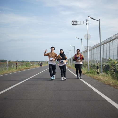 Race photo from KEDIRI HALF MARATHON 2026