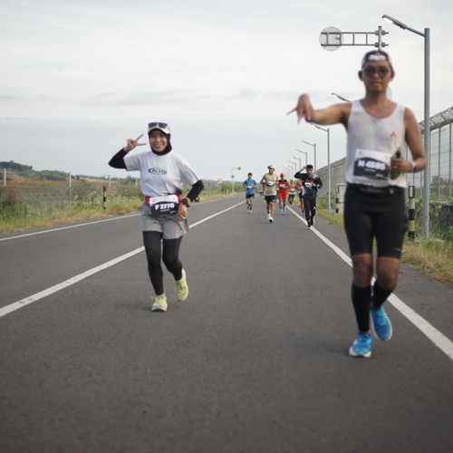 Race photo from KEDIRI HALF MARATHON 2026