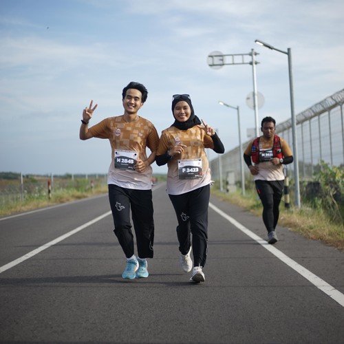 Race photo from KEDIRI HALF MARATHON 2026